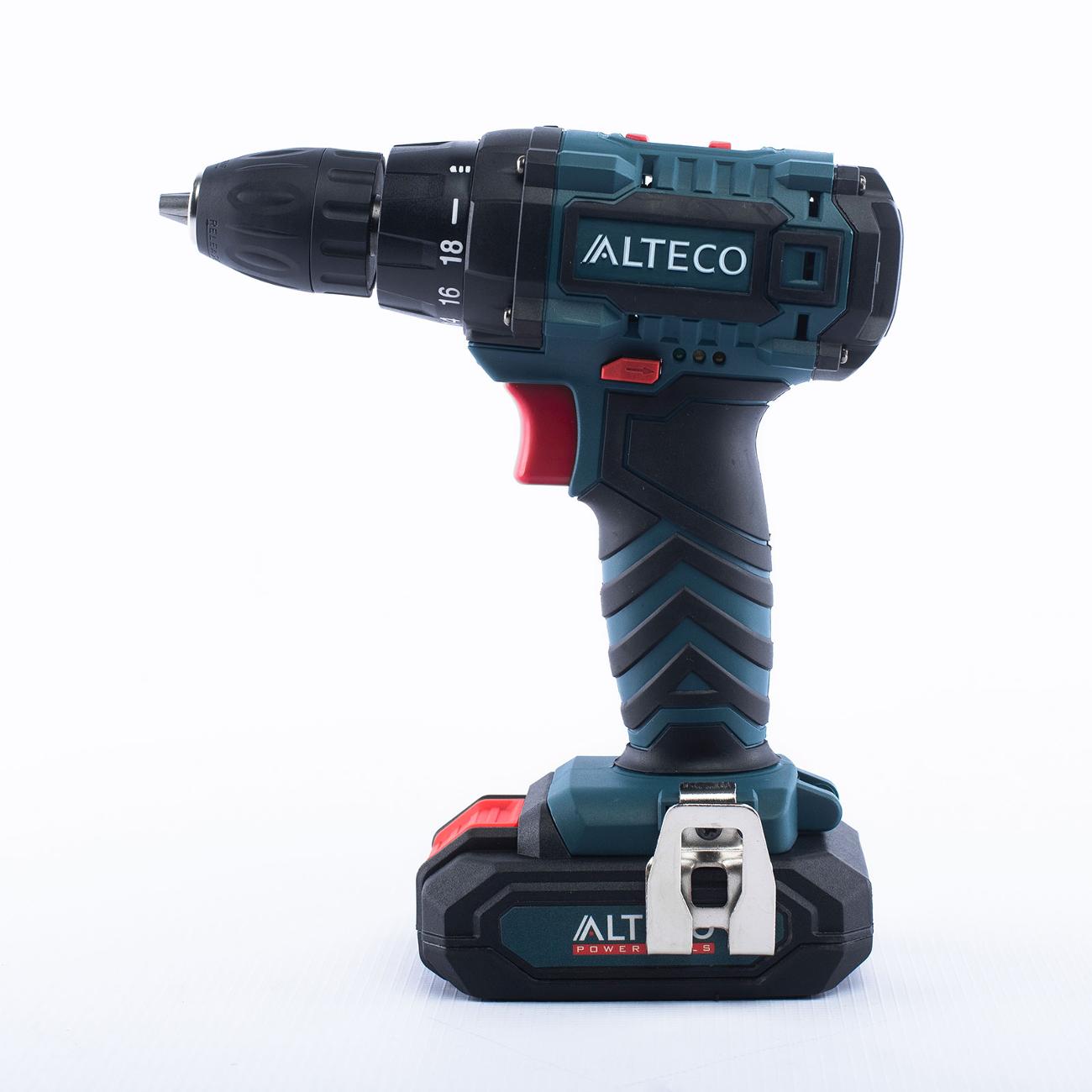 Шуруповерт аккумуляторный ALTECO CD 2110.1 / 21V (CD 0413)