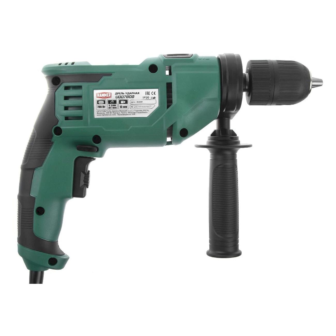 Дрель ударная Hammer UDD780B