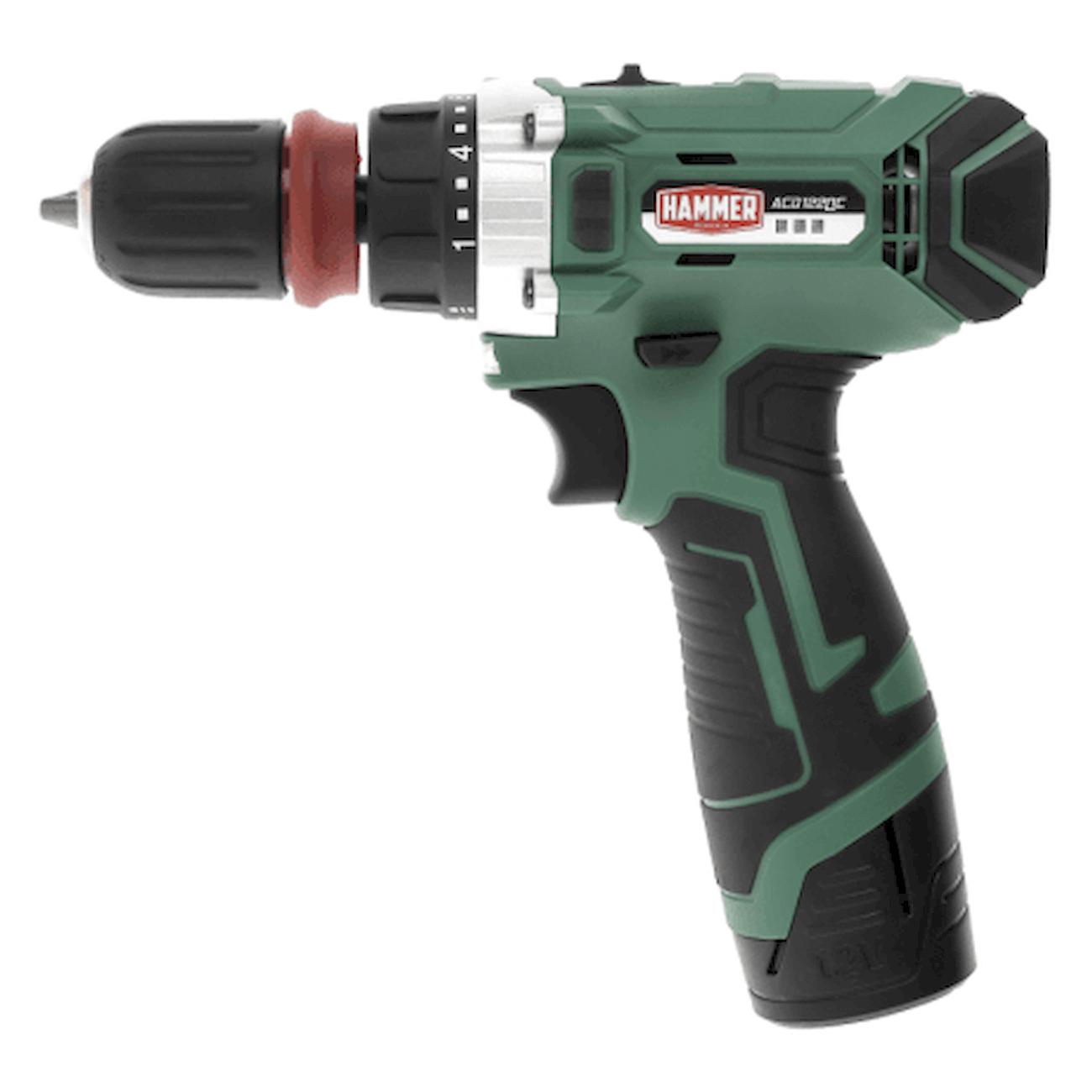 Шуруповерт аккумуляторный Hammer ACD122QC