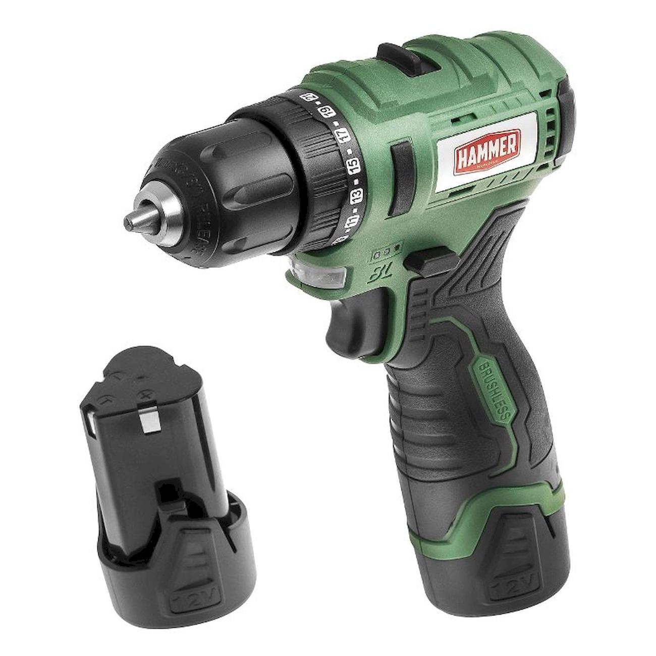 Шуруповерт аккумуляторный Hammer ACD12BLC