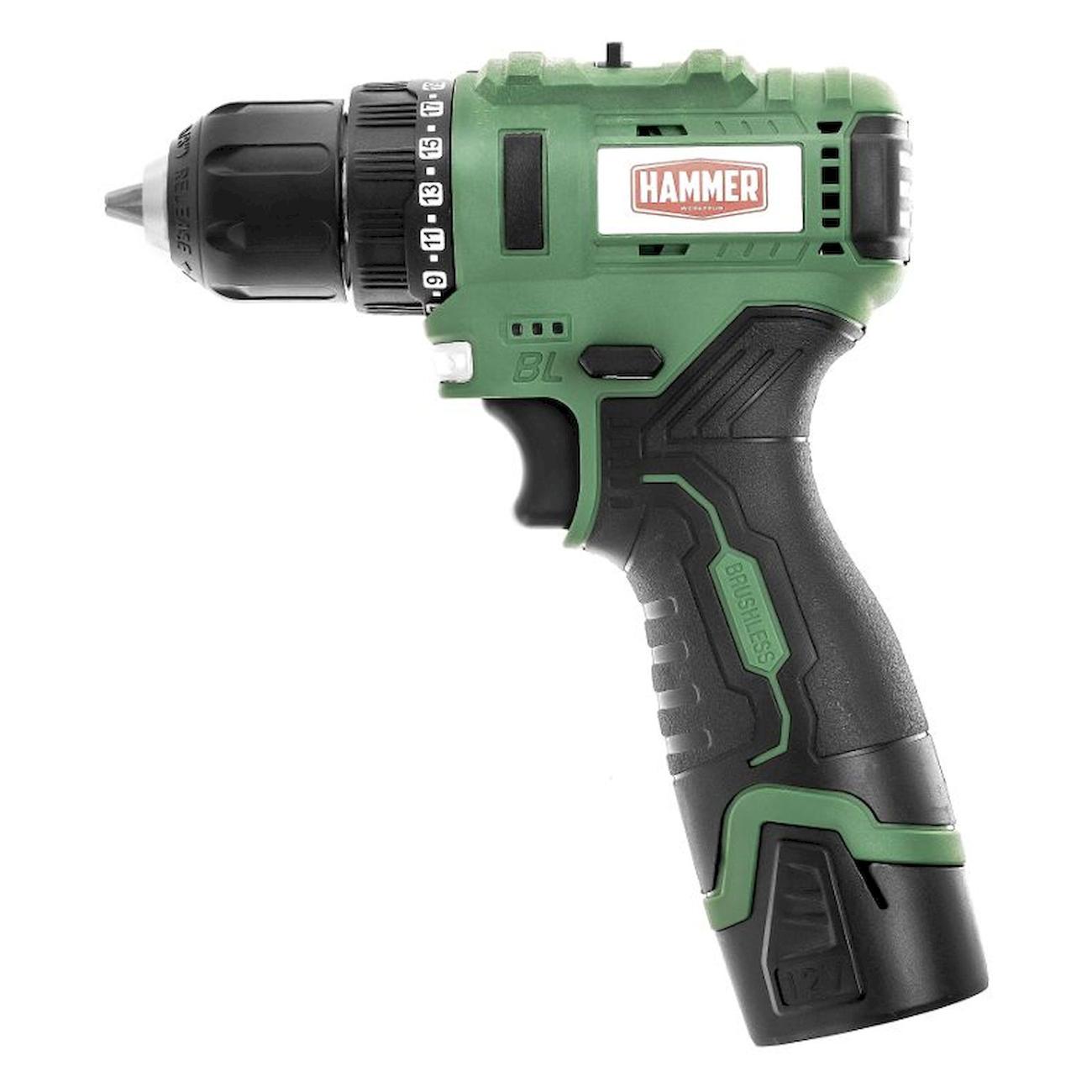 Шуруповерт аккумуляторный Hammer ACD12BLC