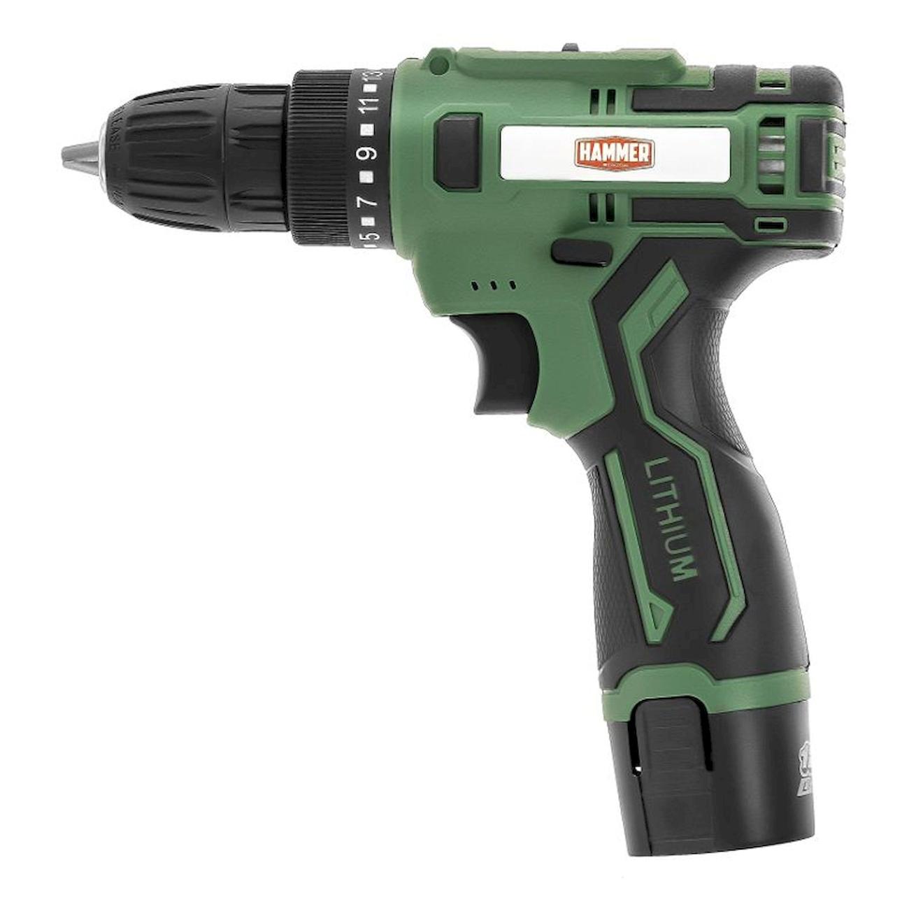 Дрель-шуруповерт аккумуляторный Hammer ACD12C