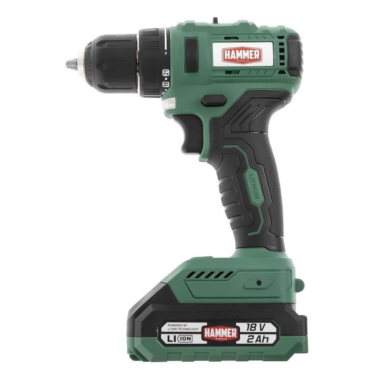Шуруповерт аккумуляторный Hammer ACD18BL
