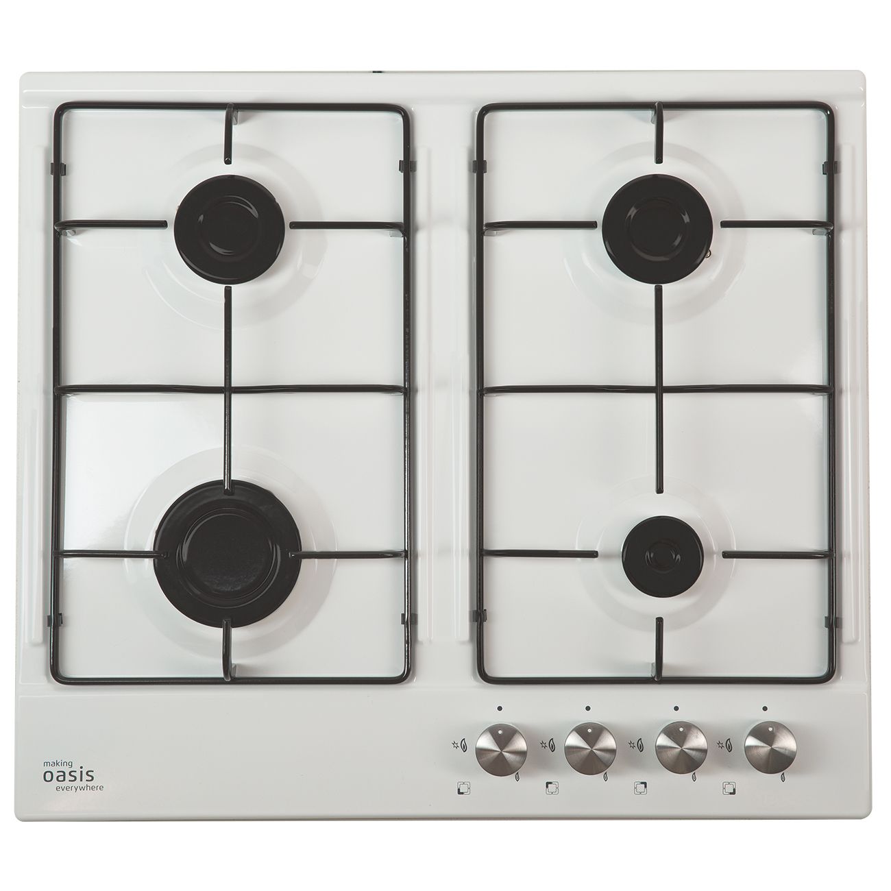 Встраиваемая газовая панель независимая Oasis P-EW