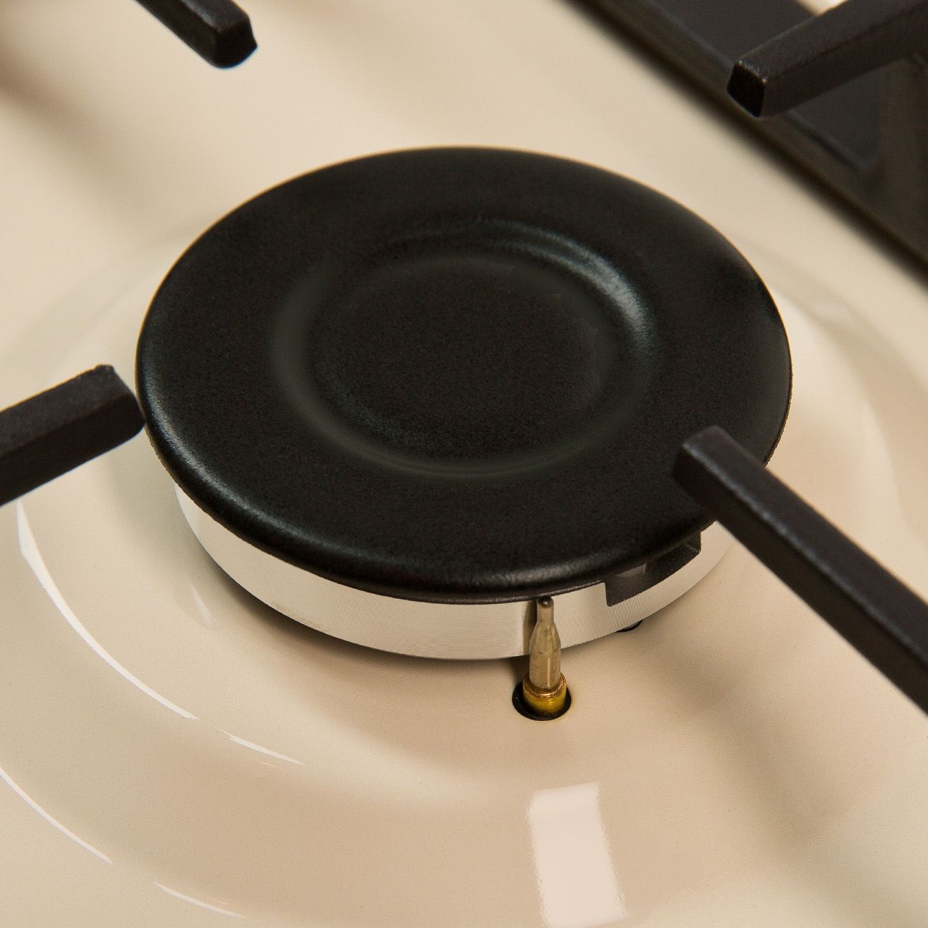 Встраиваемая газовая панель независимая Oasis P-MIRP бежевая