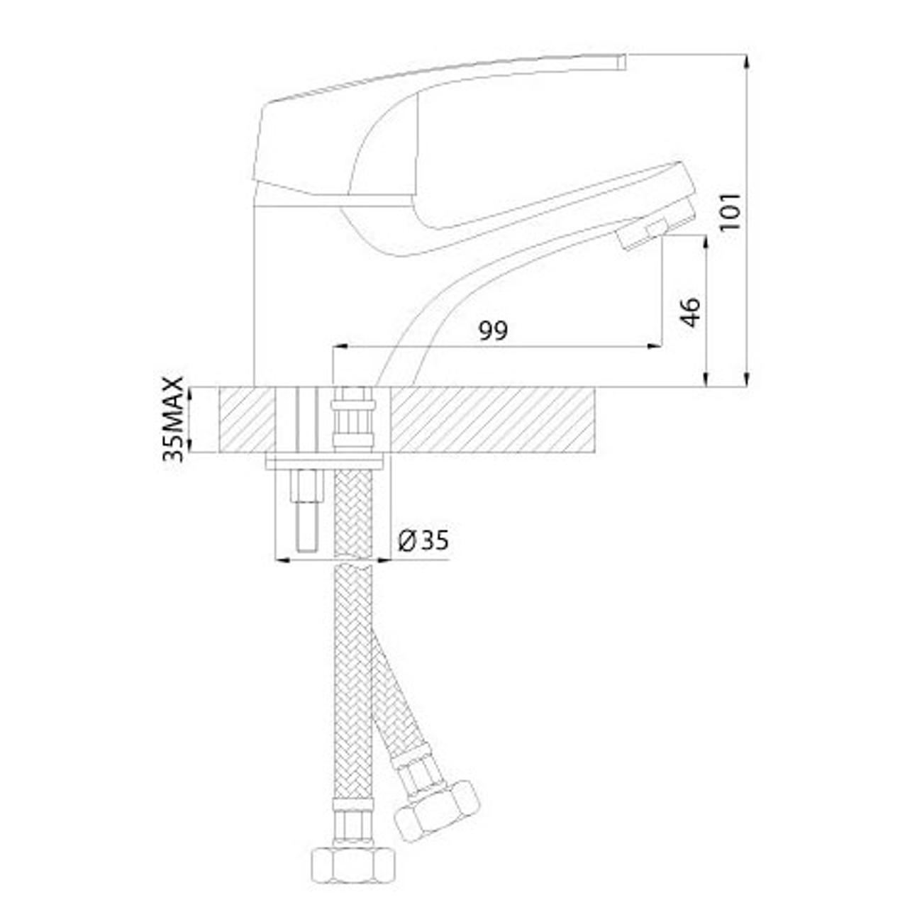 Смеситель Rossinka D40-11