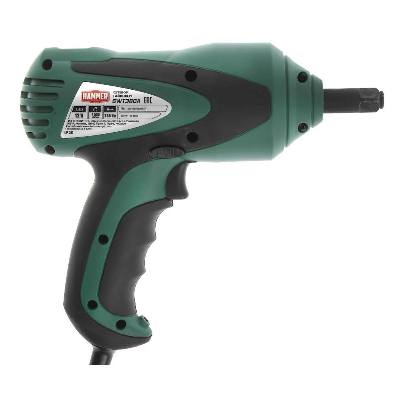 Гайковерт ударный Hammer GWT380A