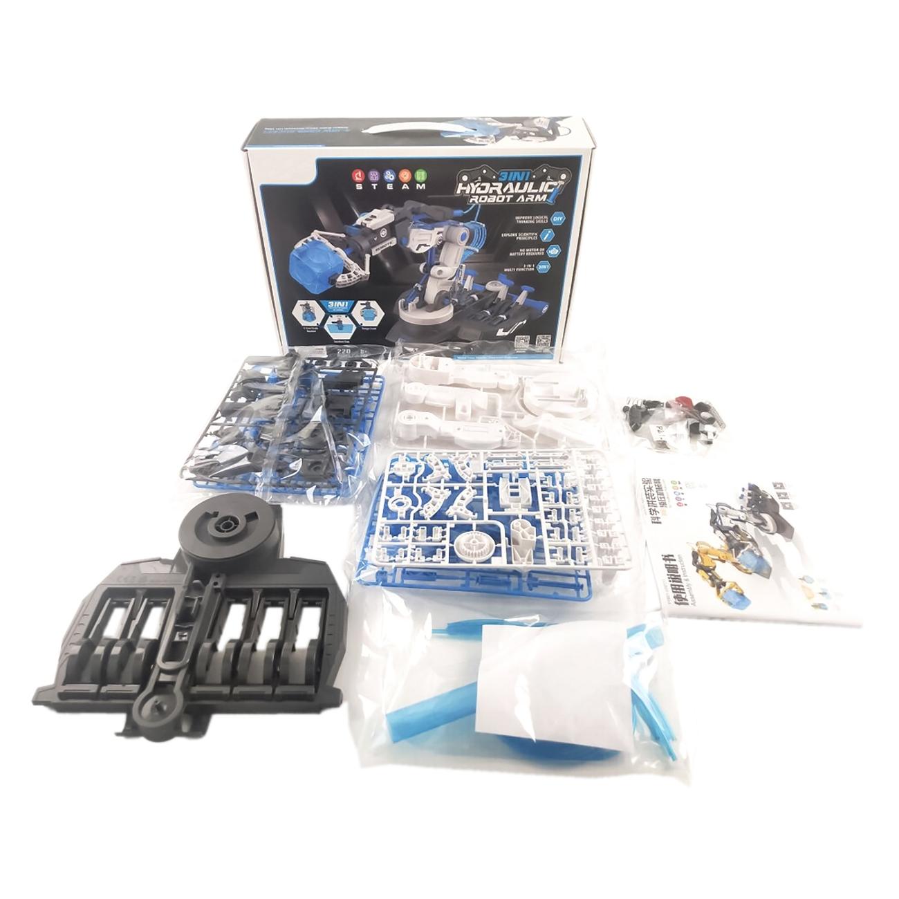 Конструктор детский ND Play Робот-рука 3 в 1 (NDP-114) синий