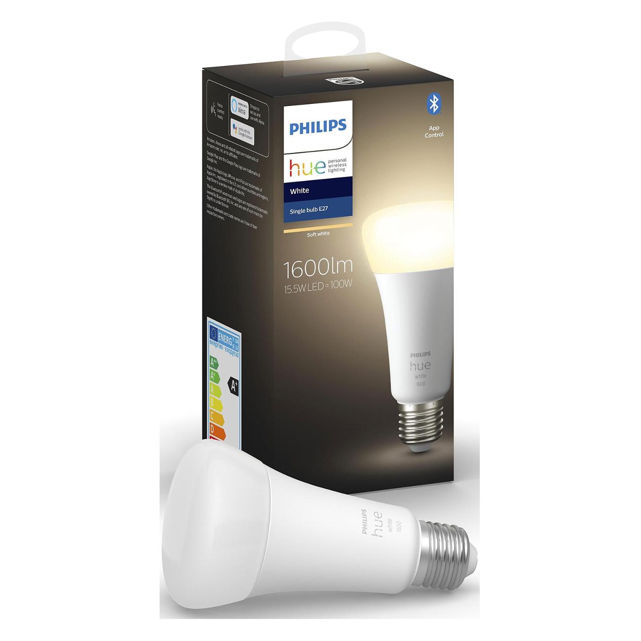 Умная лампочка Philips Hue Single Bulb E27 (929002334903)