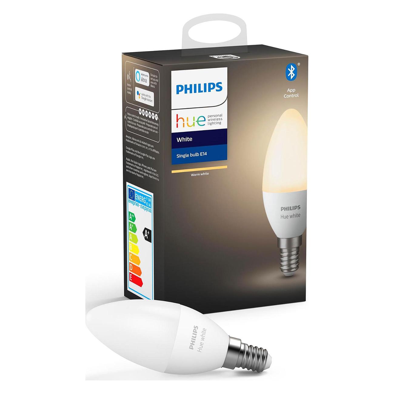 Умная лампочка Philips Hue Single Bulb E14 (929002039903)