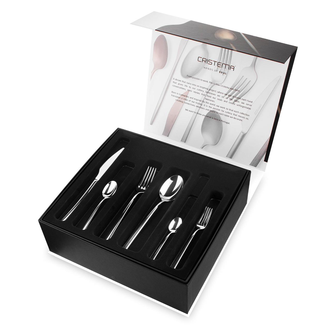 Столовый прибор Cristema 75 предм. PEP-16200-75L