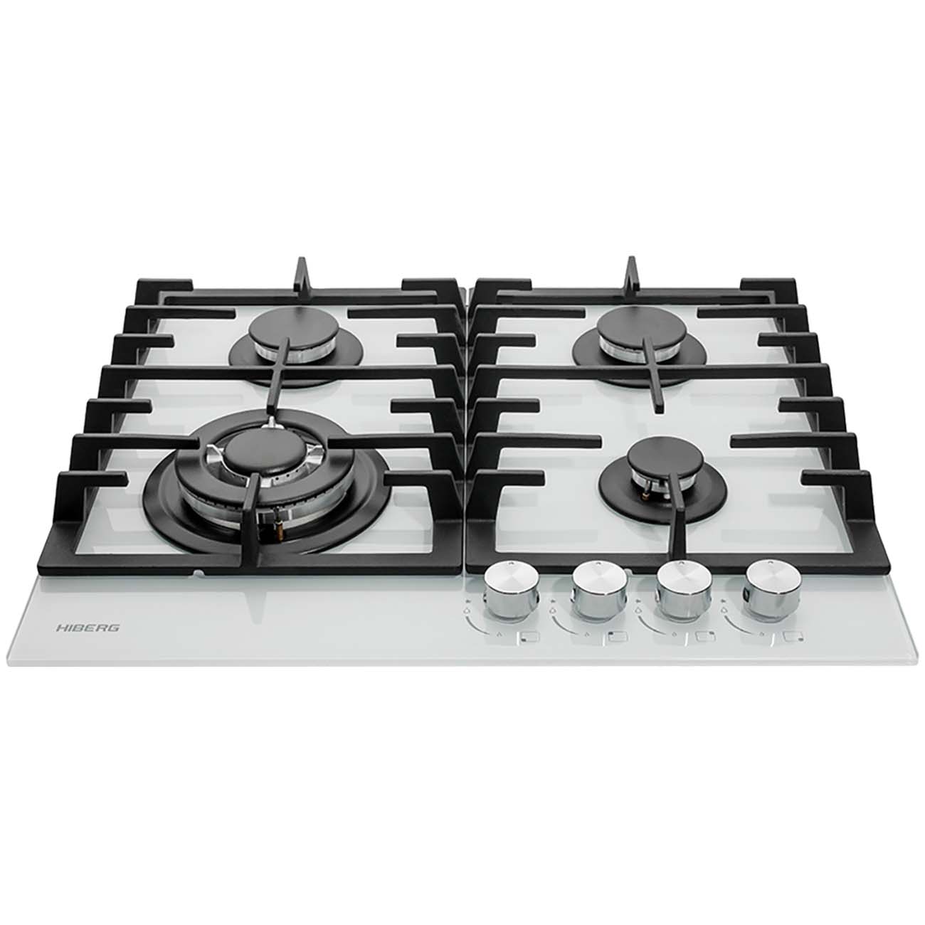 Встраиваемая газовая панель независимая Премиум Hiberg VM 60440 W