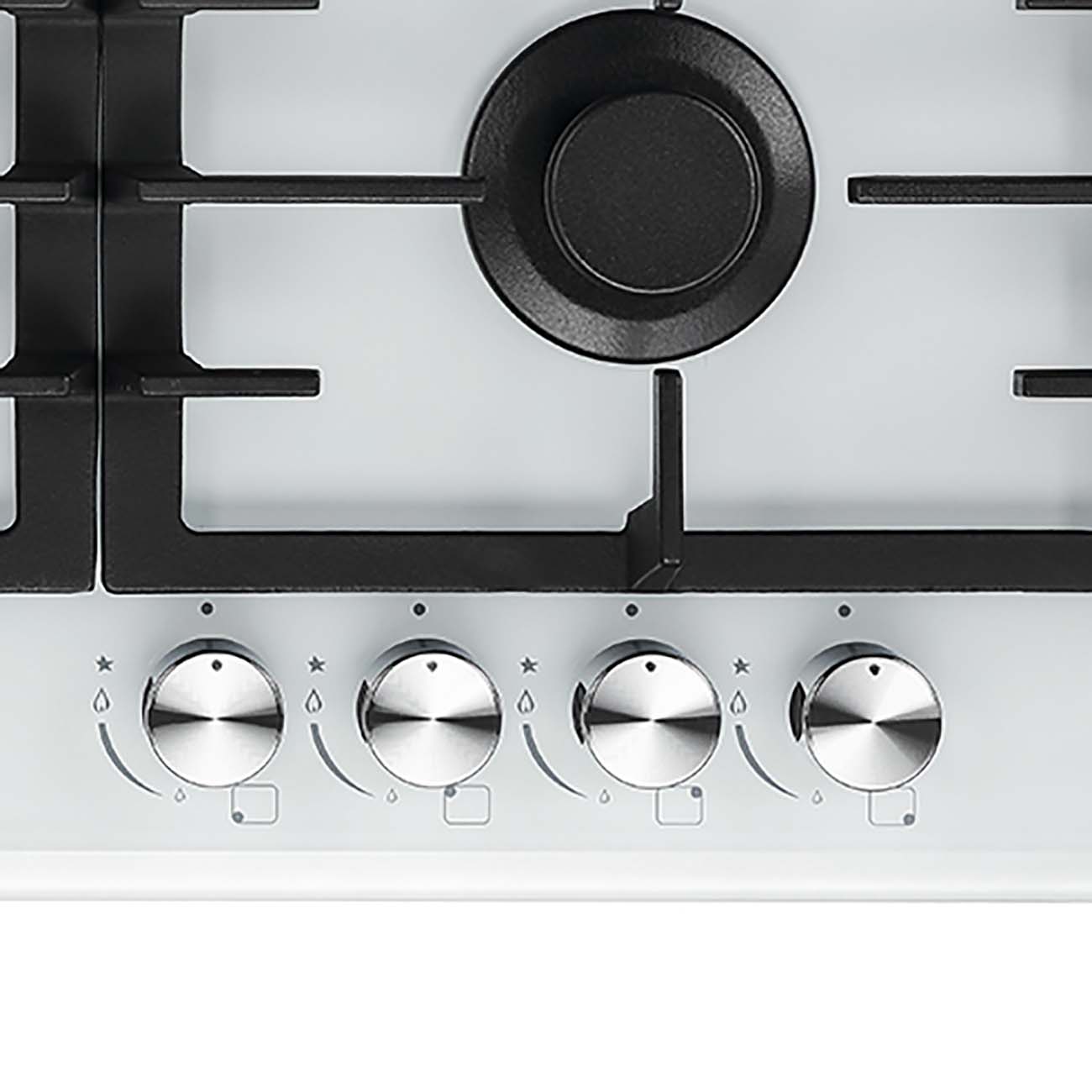 Встраиваемая газовая панель независимая Премиум Hiberg VM 60440 W