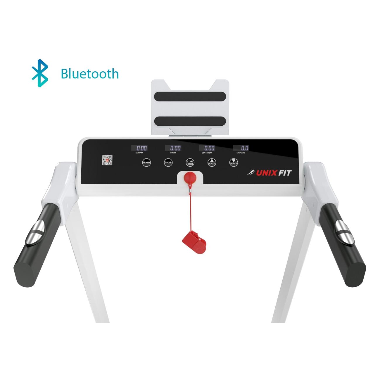 Беговая дорожка UnixFit Hi-tech F1 Arctic Ice