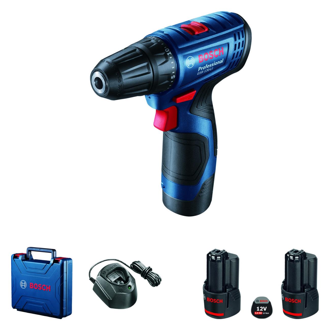 Шуруповерт аккумуляторный Bosch GSR 120-LI
