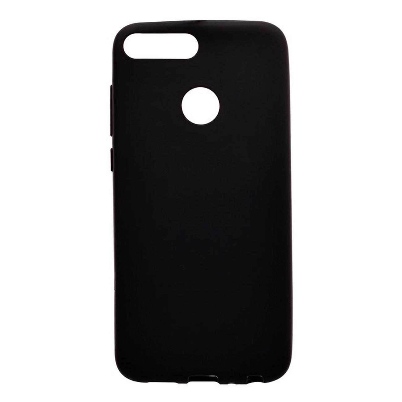 Чехол BoraSCO для Xiaomi Mi8 Lite Silicone матовый черный