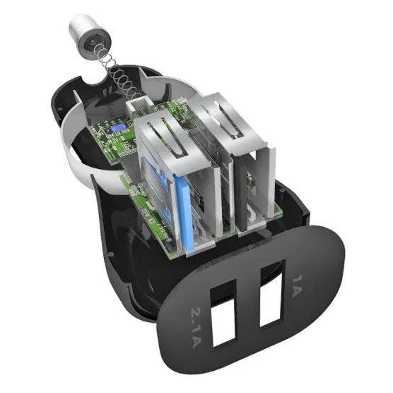 Автомобильное зарядное устройство SBS Mobile TECRTC1USB2AUL