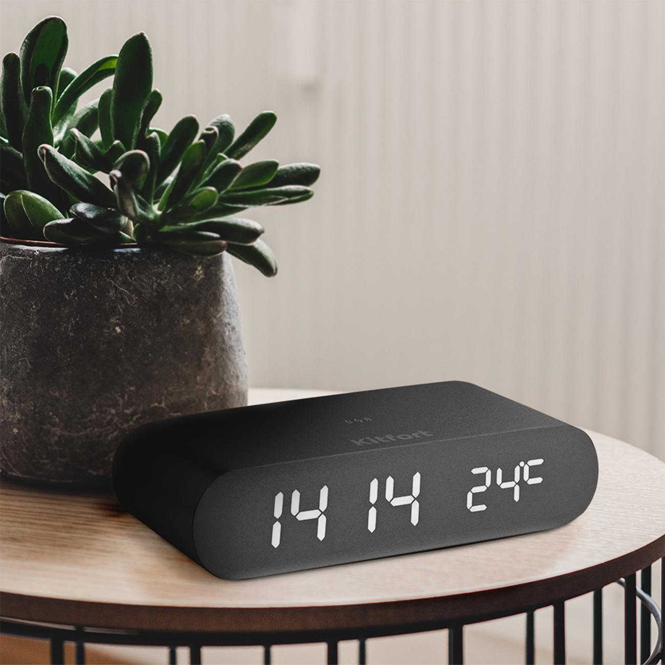 Часы настольные электронные Kitfort КТ-3307