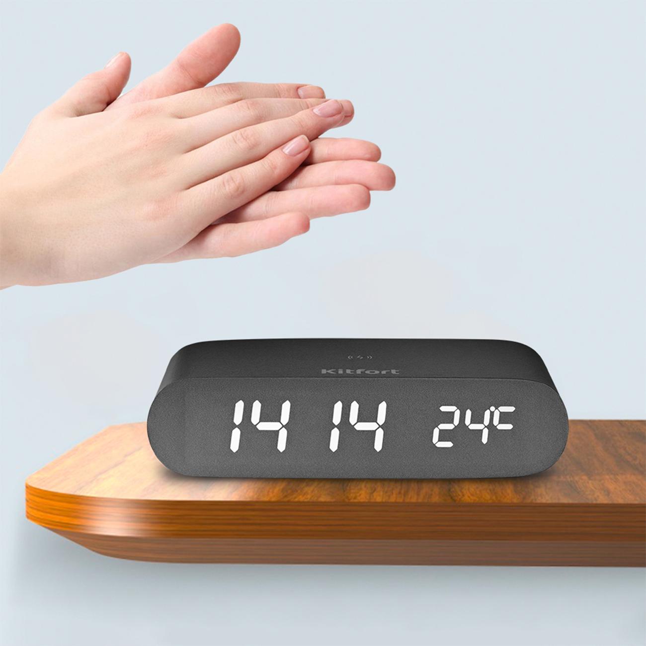 Часы настольные электронные Kitfort КТ-3307