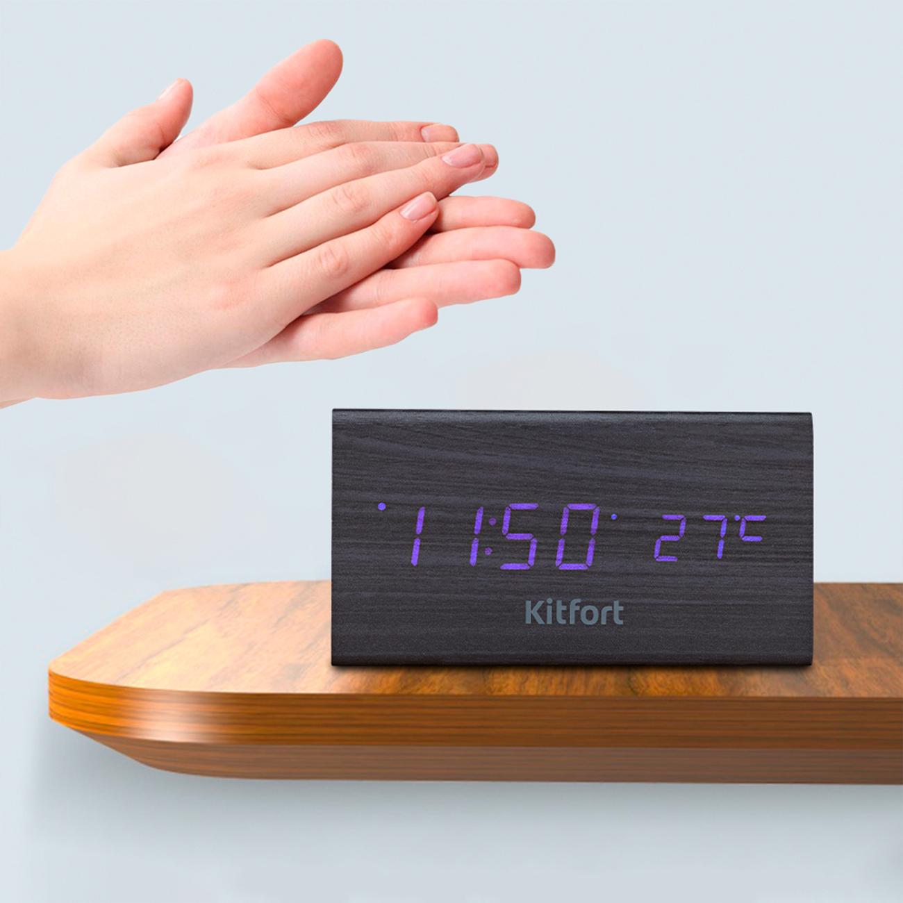 Часы настольные электронные Kitfort КТ-3305