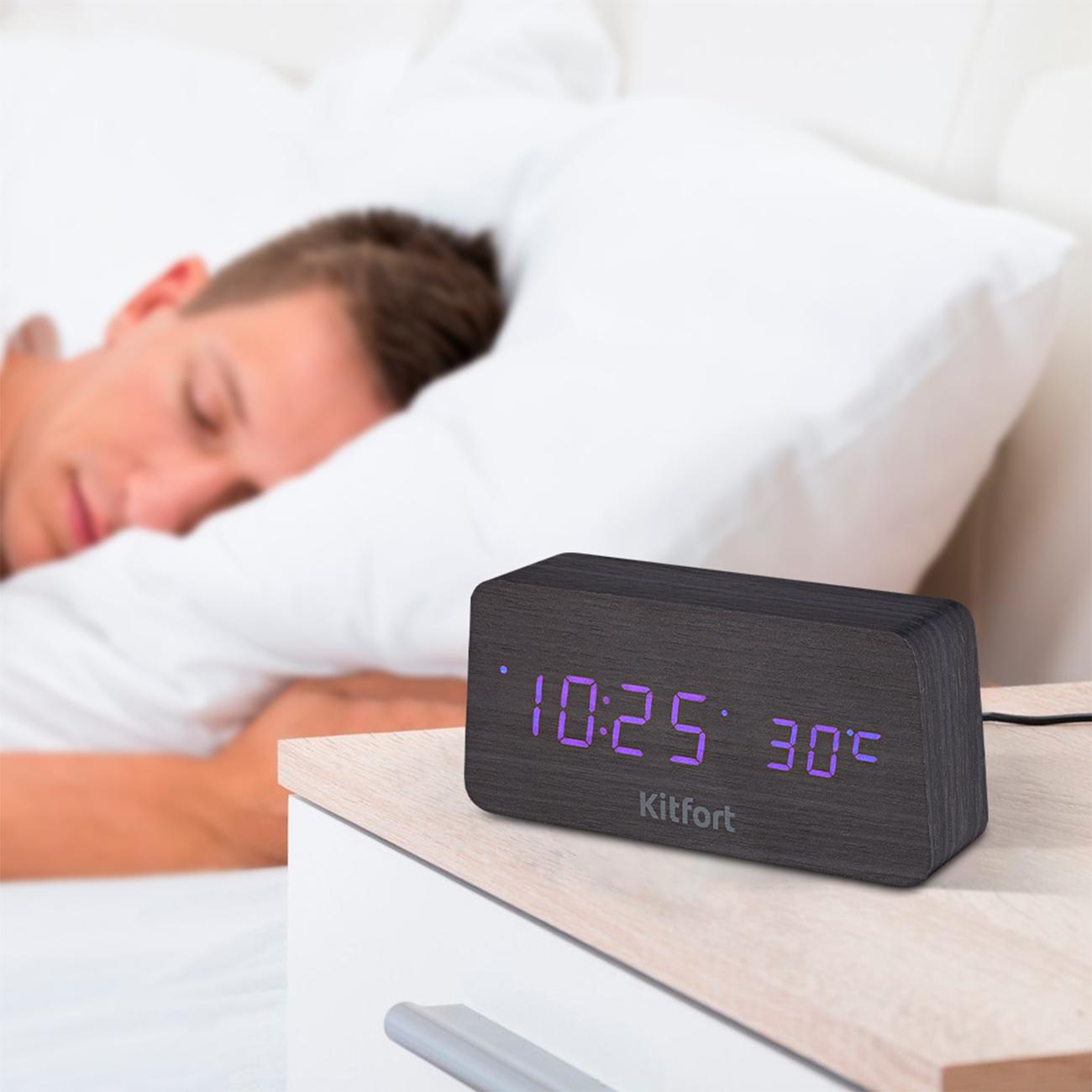 Часы настольные электронные Kitfort КТ-3304