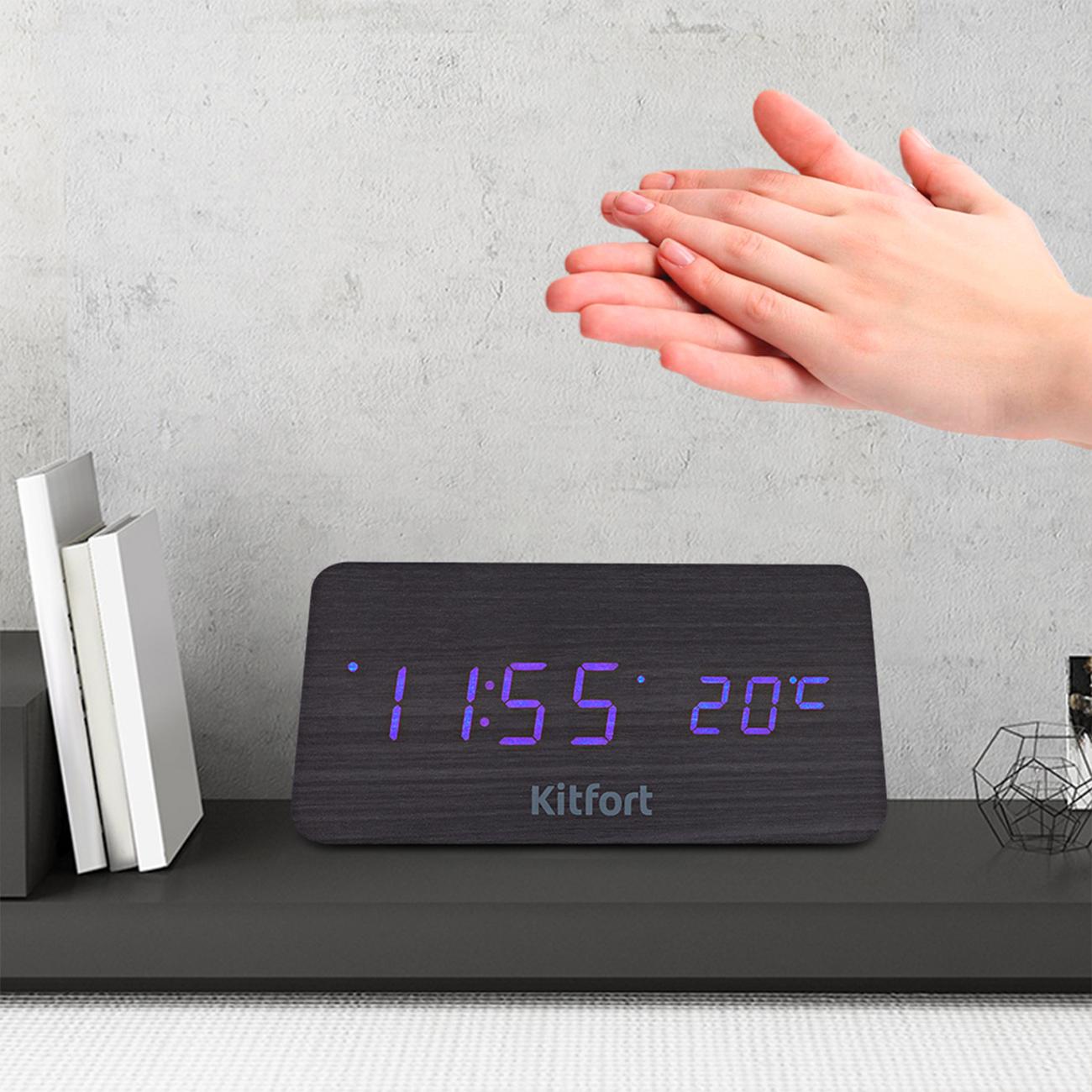 Часы настольные электронные Kitfort КТ-3304