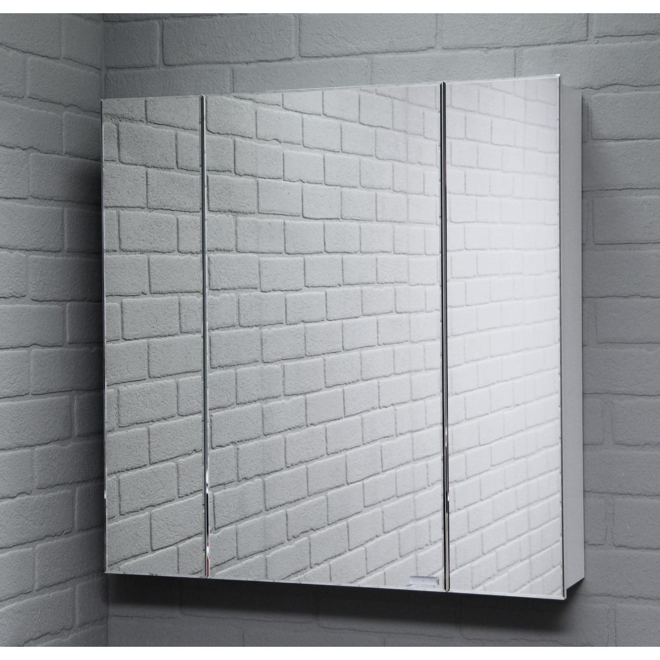 Зеркало-шкаф Домино Оскар 70 Идеал лев/прав