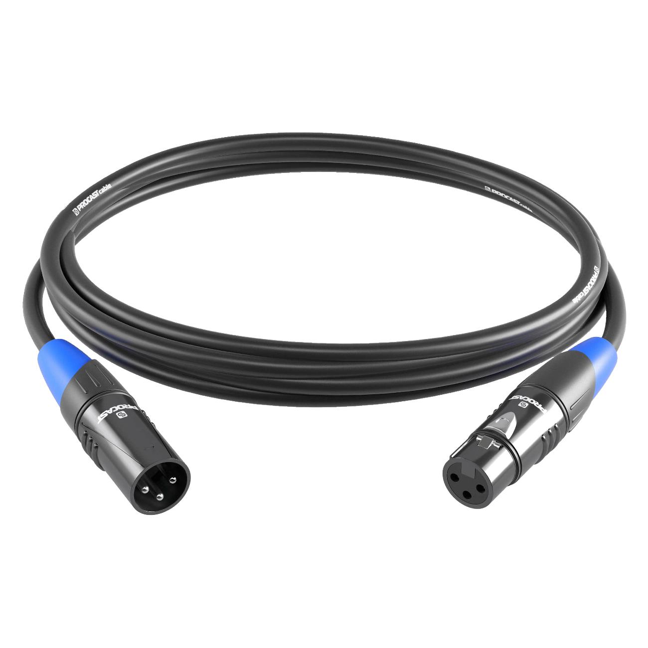 Кабель (ид) PROCAST cable XLR m/XLR f.2,5