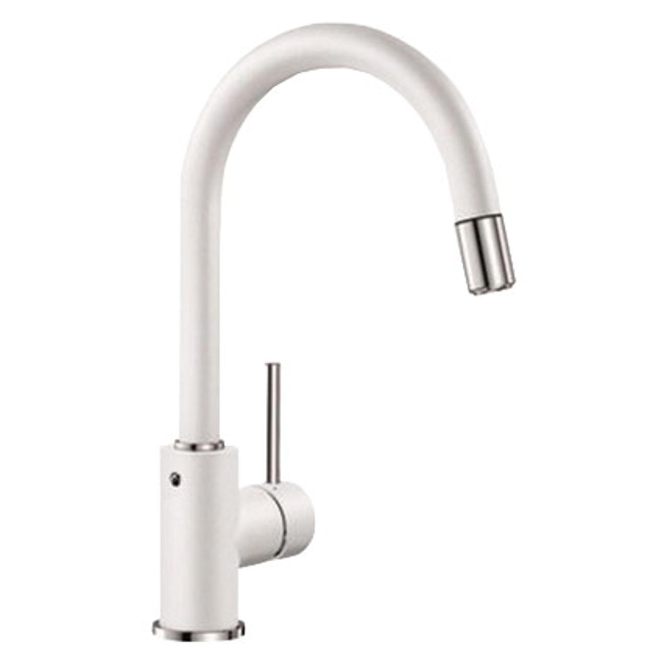 Смеситель Blanco MIDA-S SILGRANIT белый (521457) фото