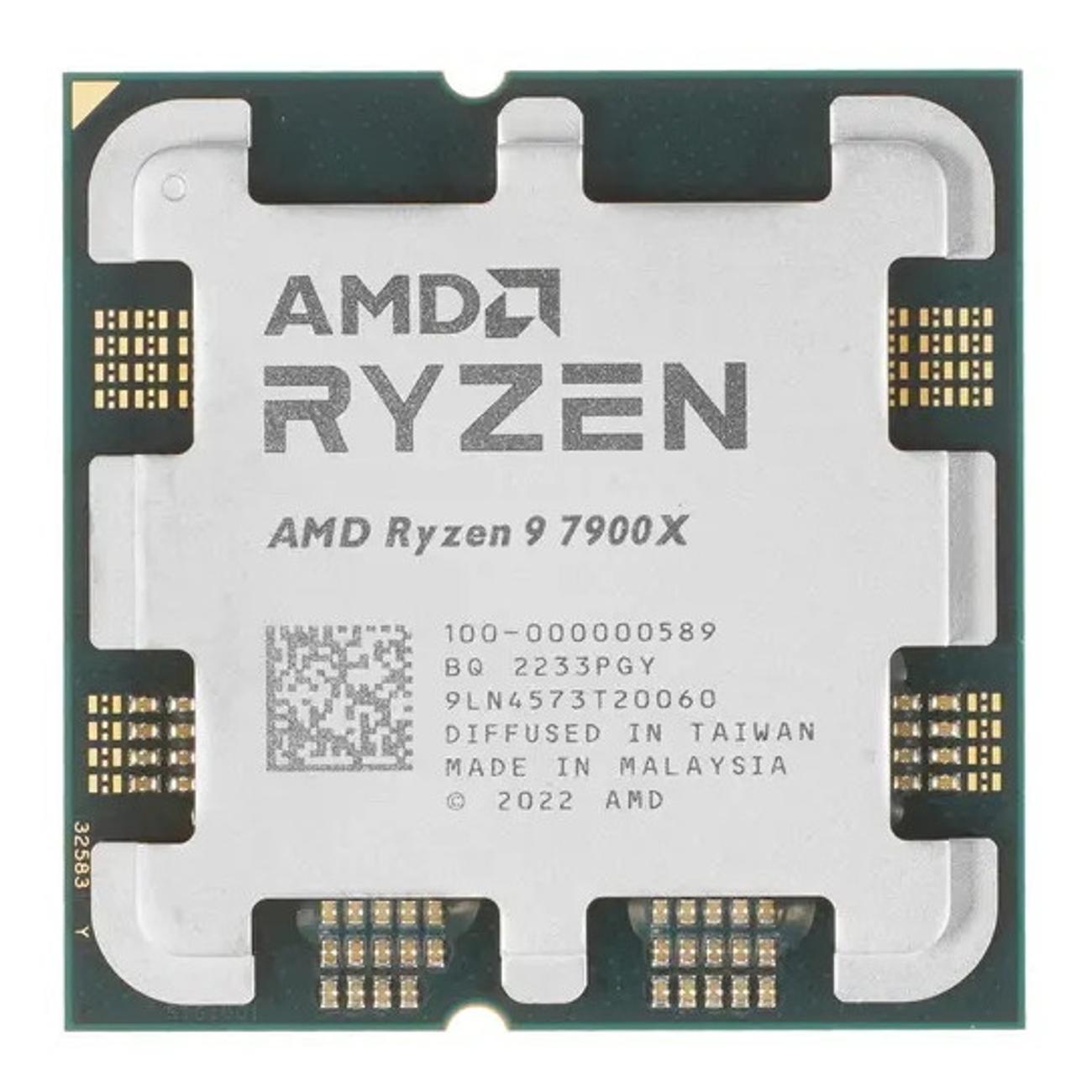 Процессор AMD Ryzen 9 7900X OEM, 100-000000589
