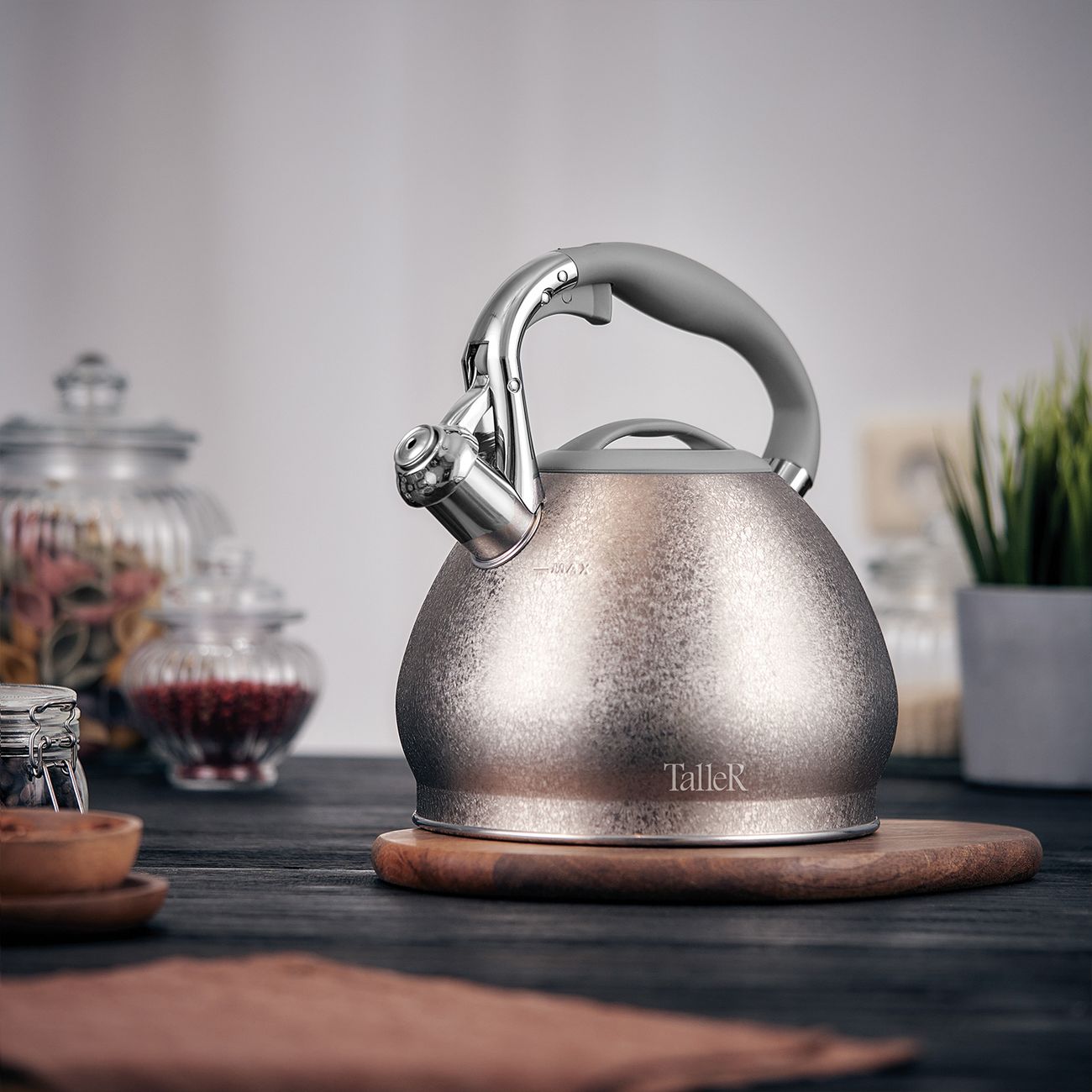 Чайник TalleR Crystal TR-11353 шампань