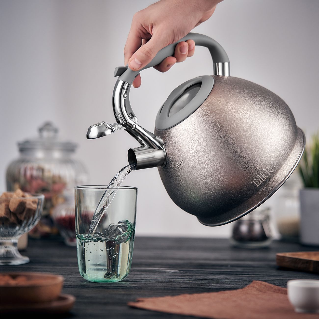 Чайник TalleR Crystal TR-11353 шампань