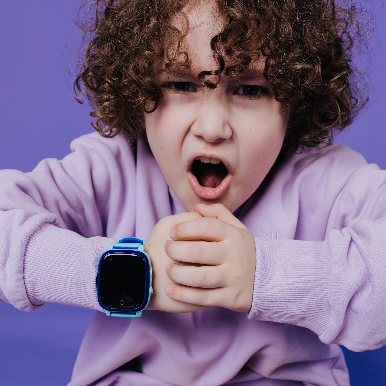 Часы с GPS трекером Prolike PLSW03BL