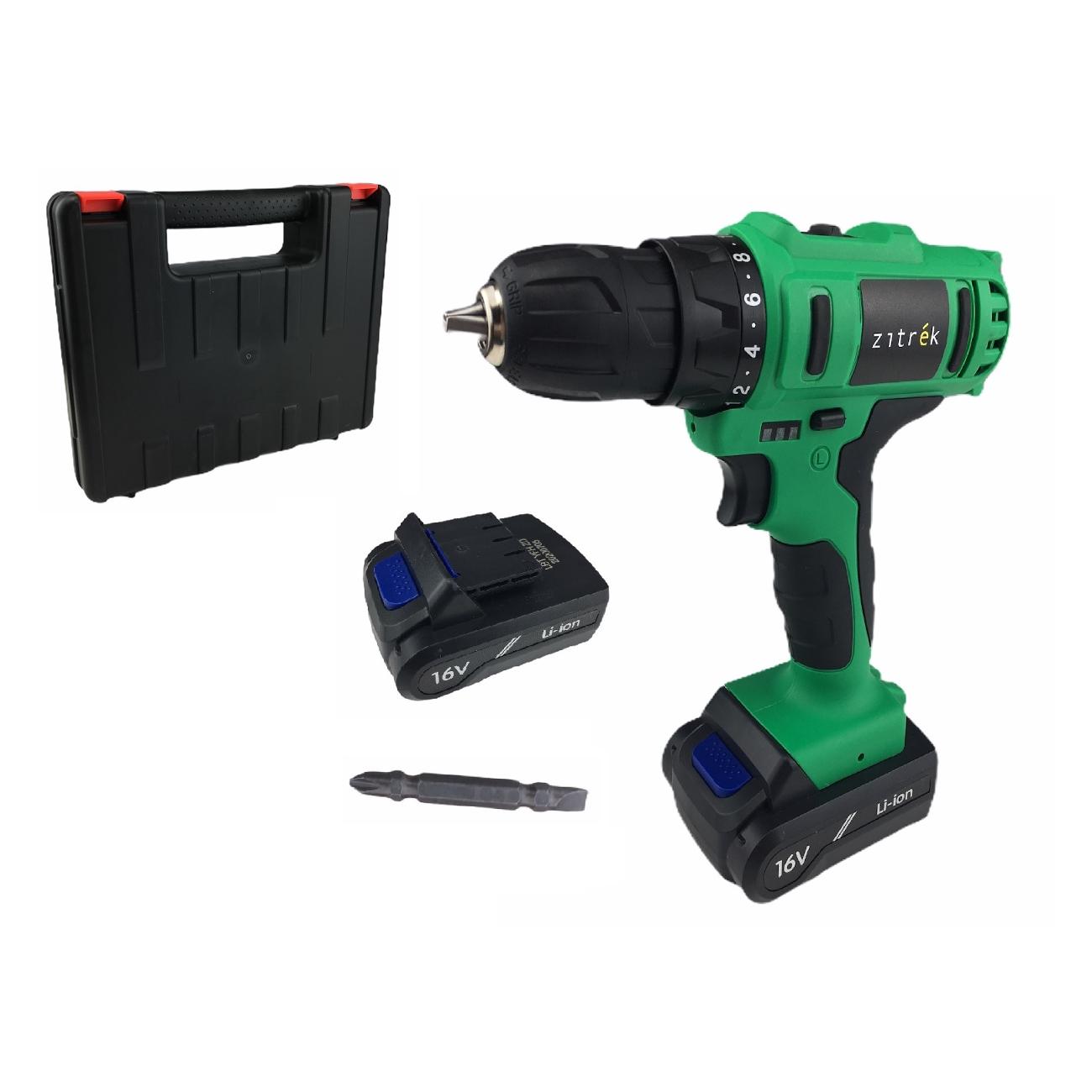 Дрель шуруповерт Zitrek Greenpower 16-Li