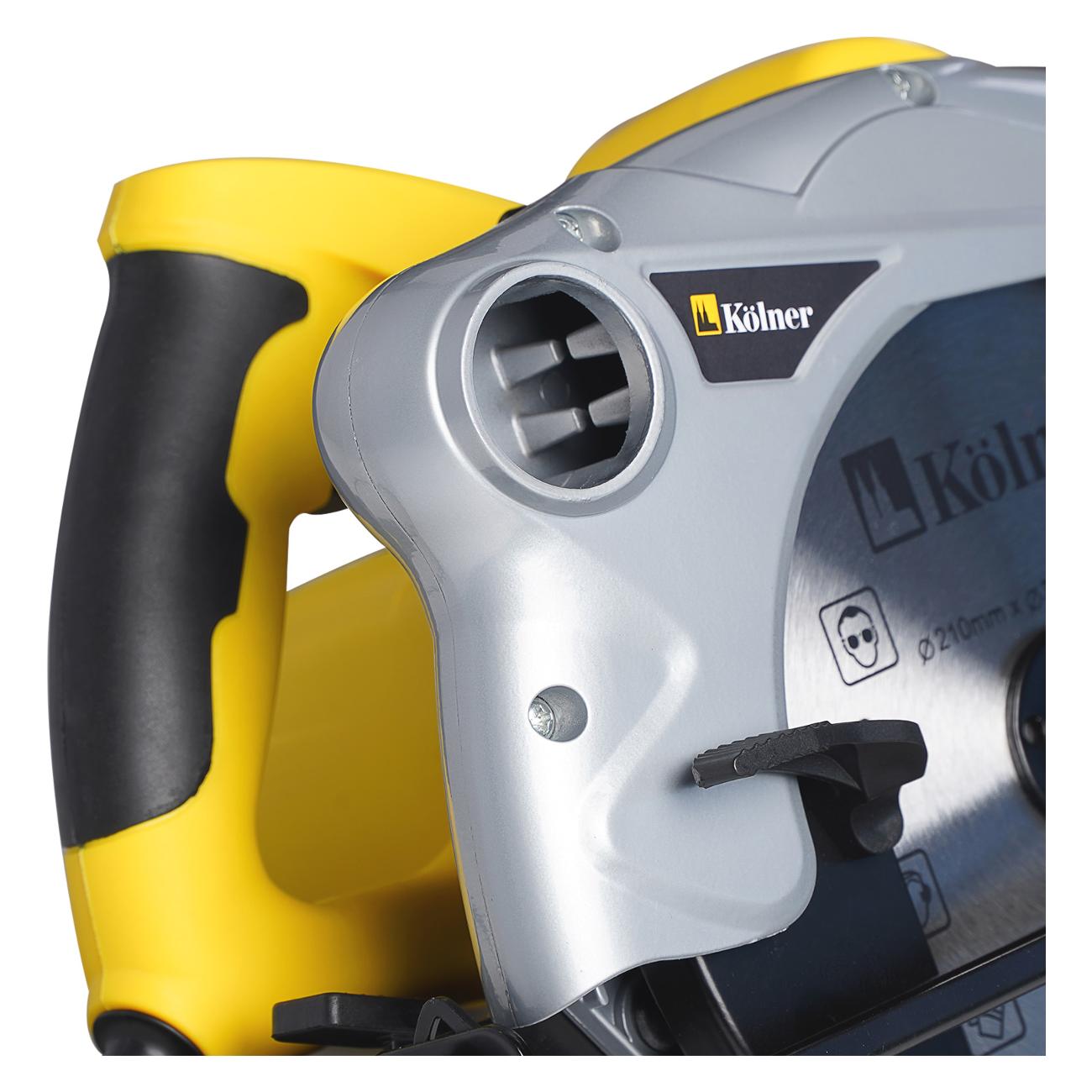 Электропила циркулярная Kolner KCS 210/2000