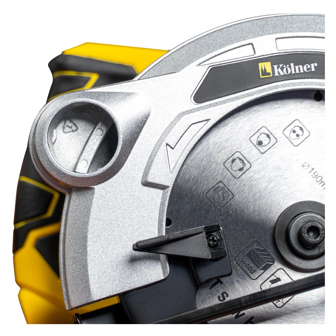 Электропила циркулярная Kolner KCS 190/1600