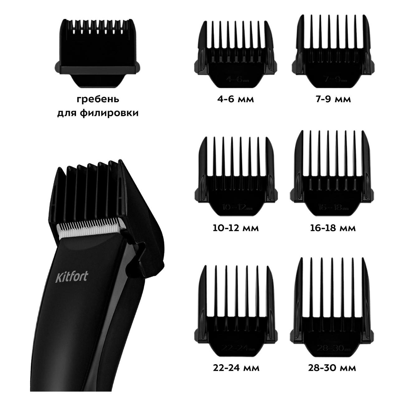Машинка для стрижки волос Kitfort КТ-3117