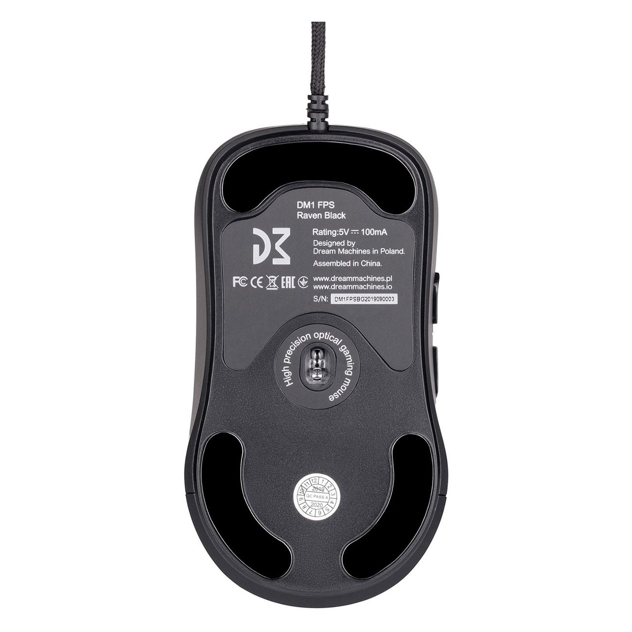 Игровая мышь Dream Machines Mouse DM1 FPS Raven черный