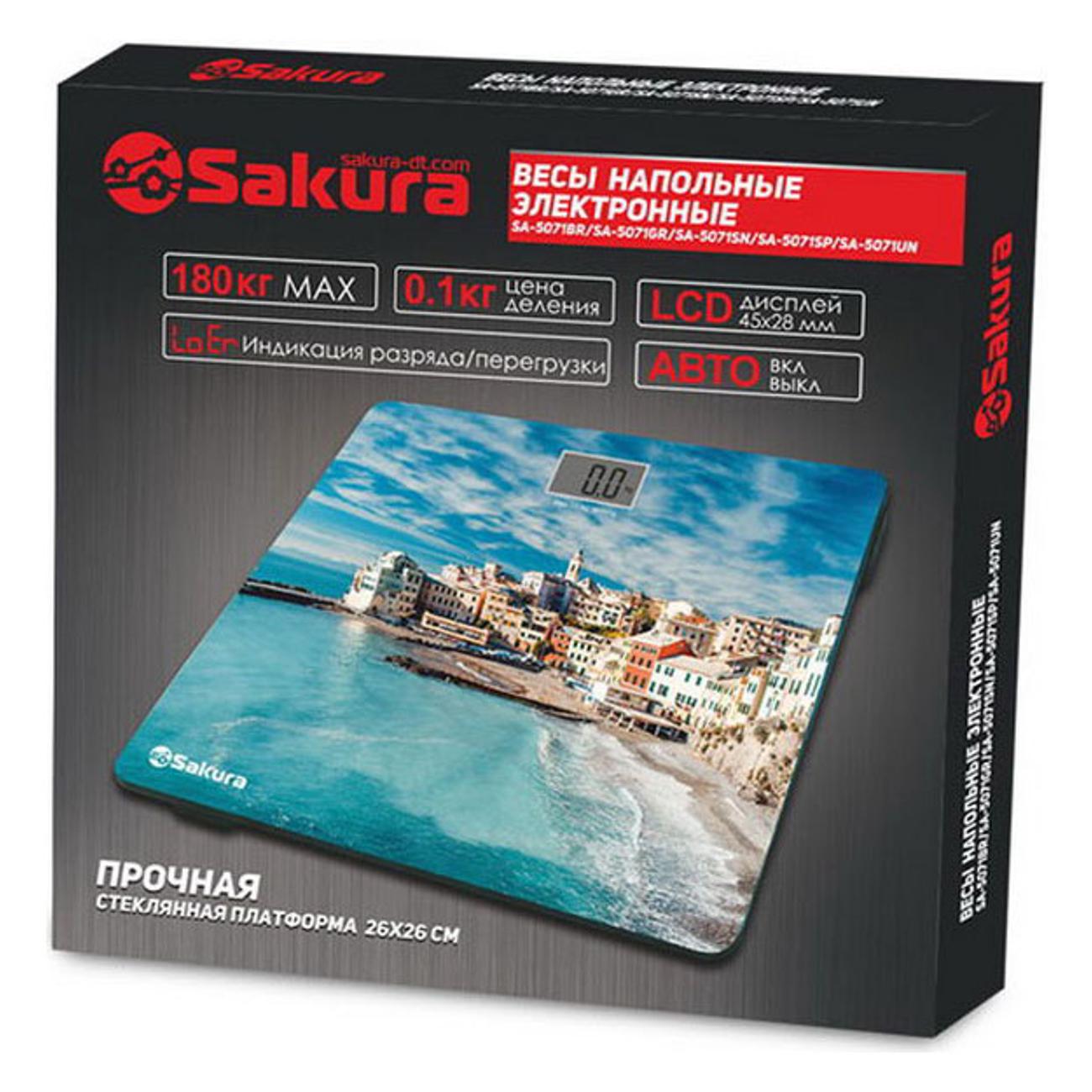 Весы напольные Sakura SA-5071SN