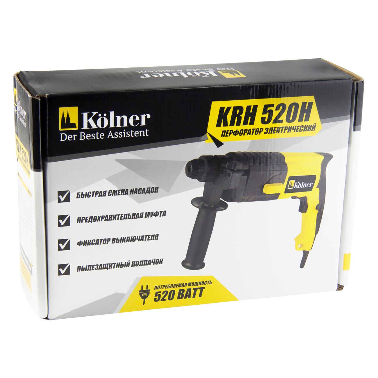 Перфоратор Kolner KRH 520H