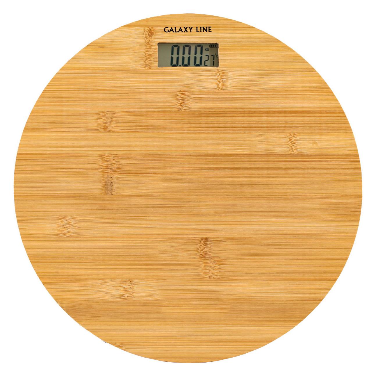 Весы напольные Galaxy GL4822 бамбук
