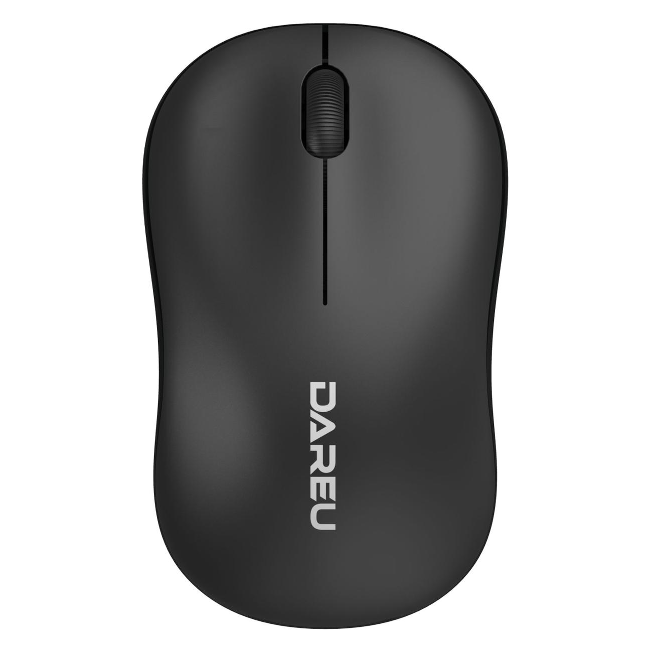 Мышь беспроводная Dareu LM106G черный