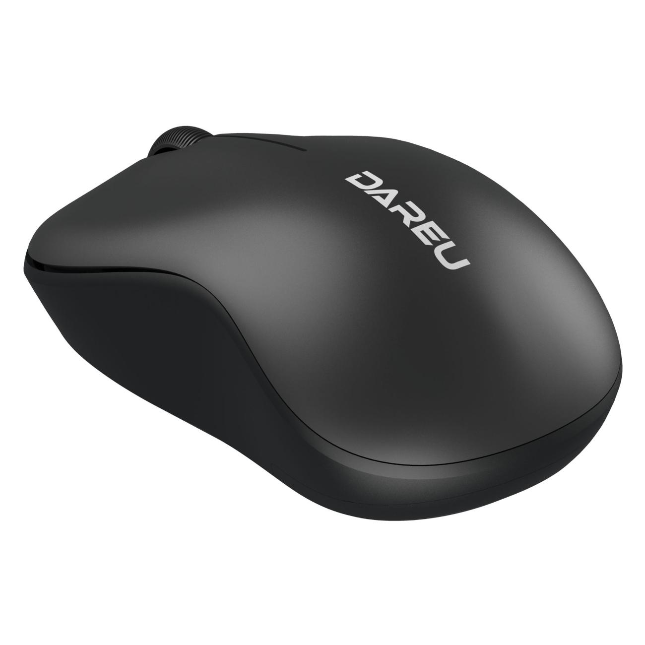 Мышь беспроводная Dareu LM106G черный