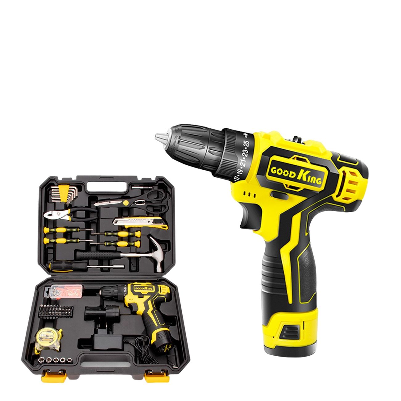 Набор с дрелью GOODKING EC-1202104