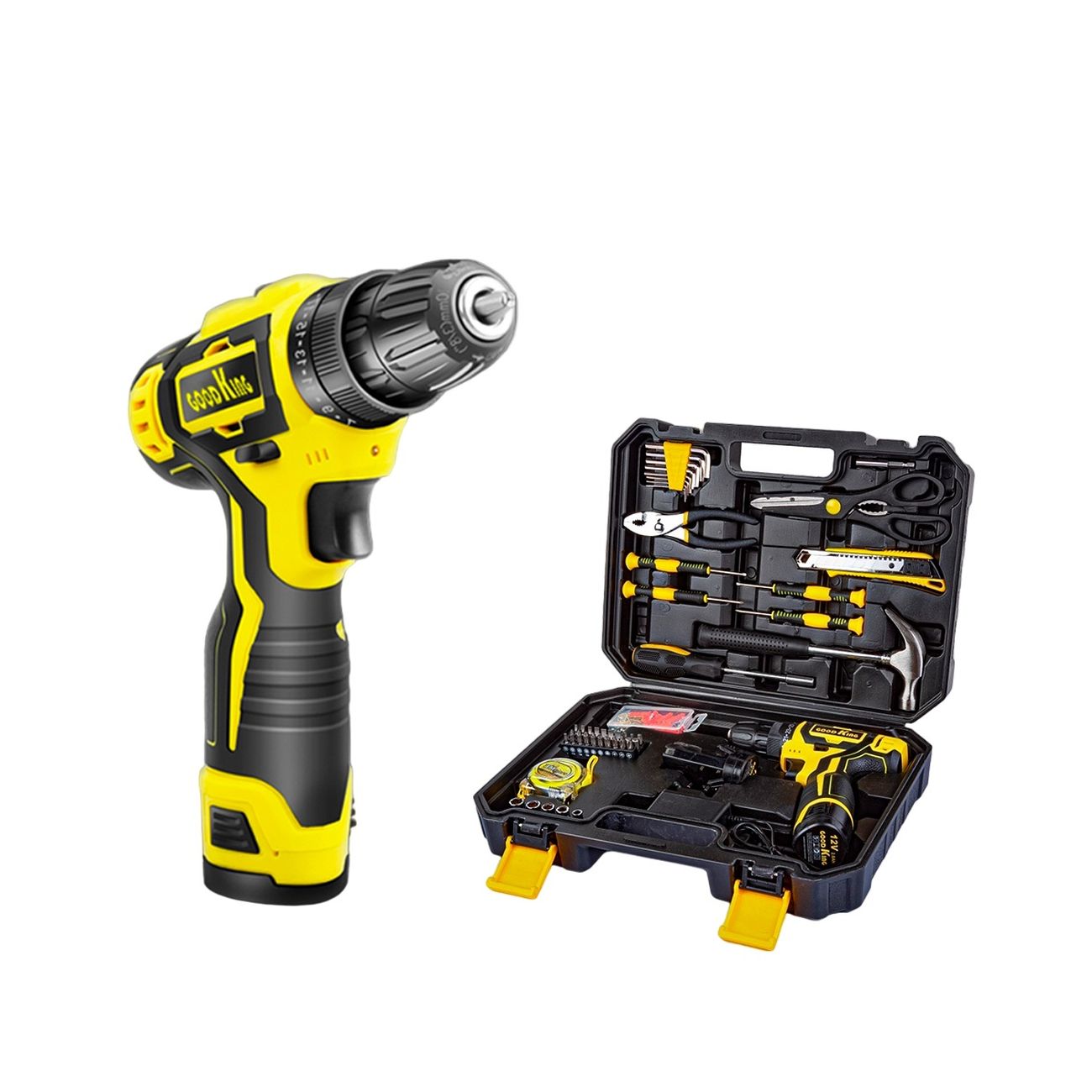 Набор с дрелью GOODKING EC-1202104
