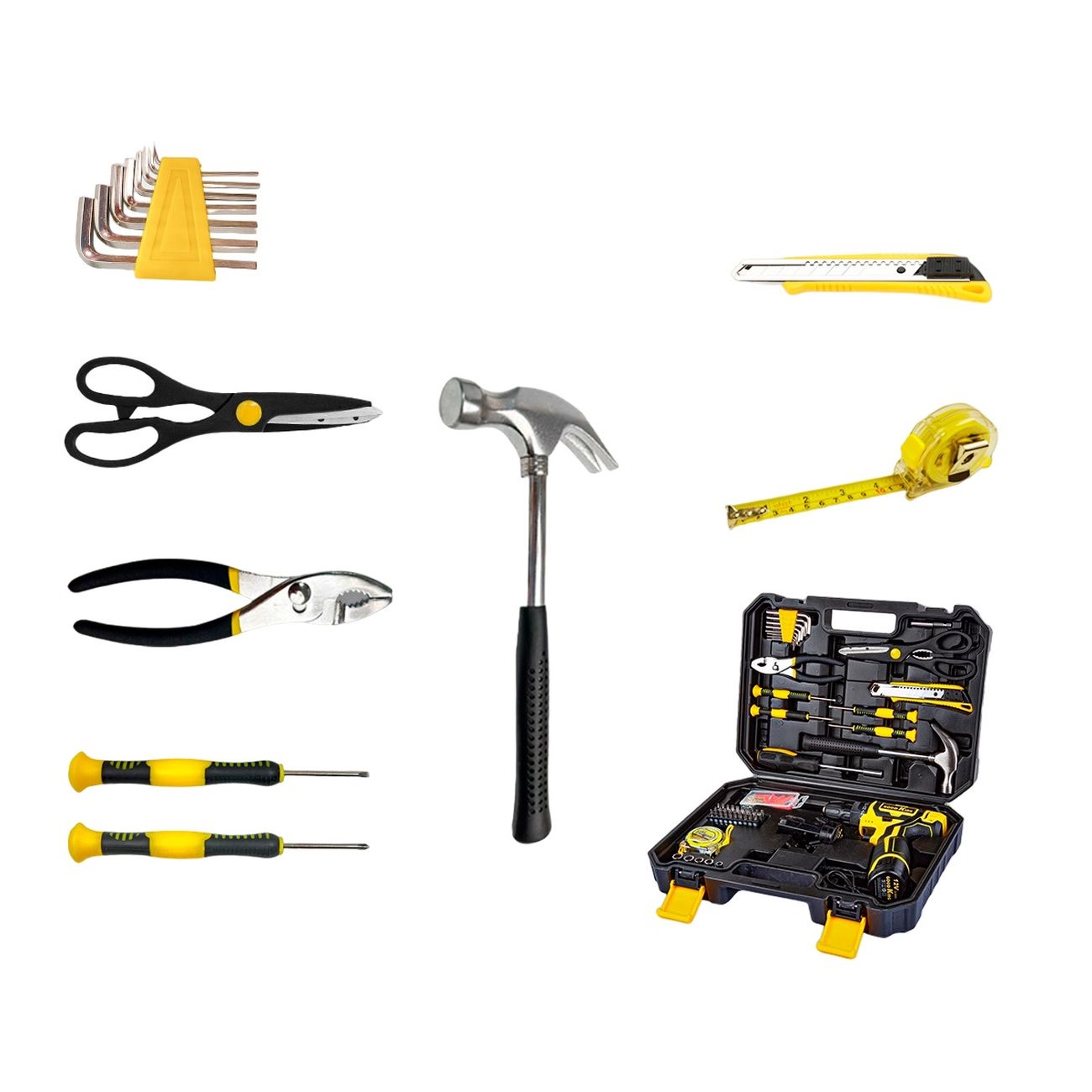 Набор с дрелью GOODKING EC-1202104