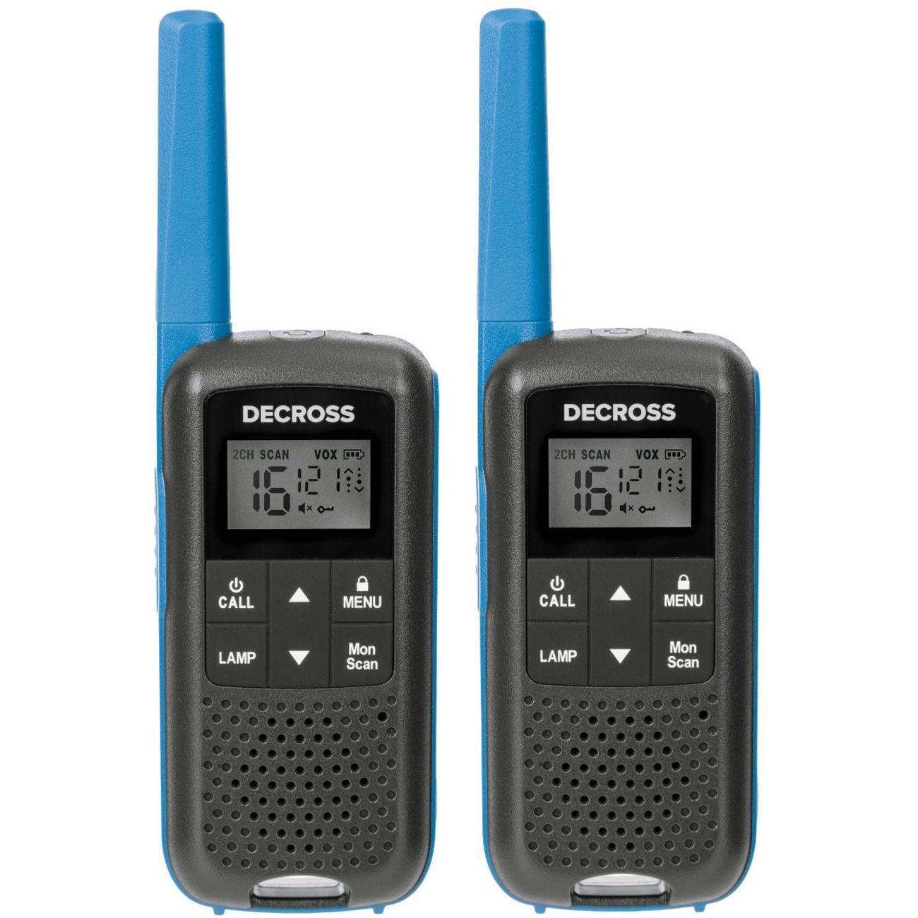 Рация DECROSS DC63 Blue Twin 2шт