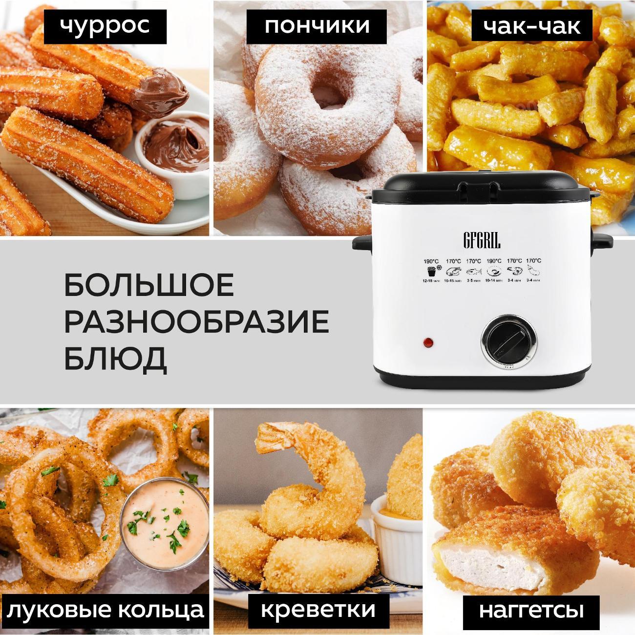 Фритюрница GFGRIL GFF-012 EASY COOK