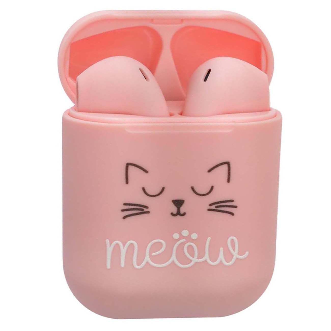 Наушники внутриканальные Bluetooth Like me W-43 Котик