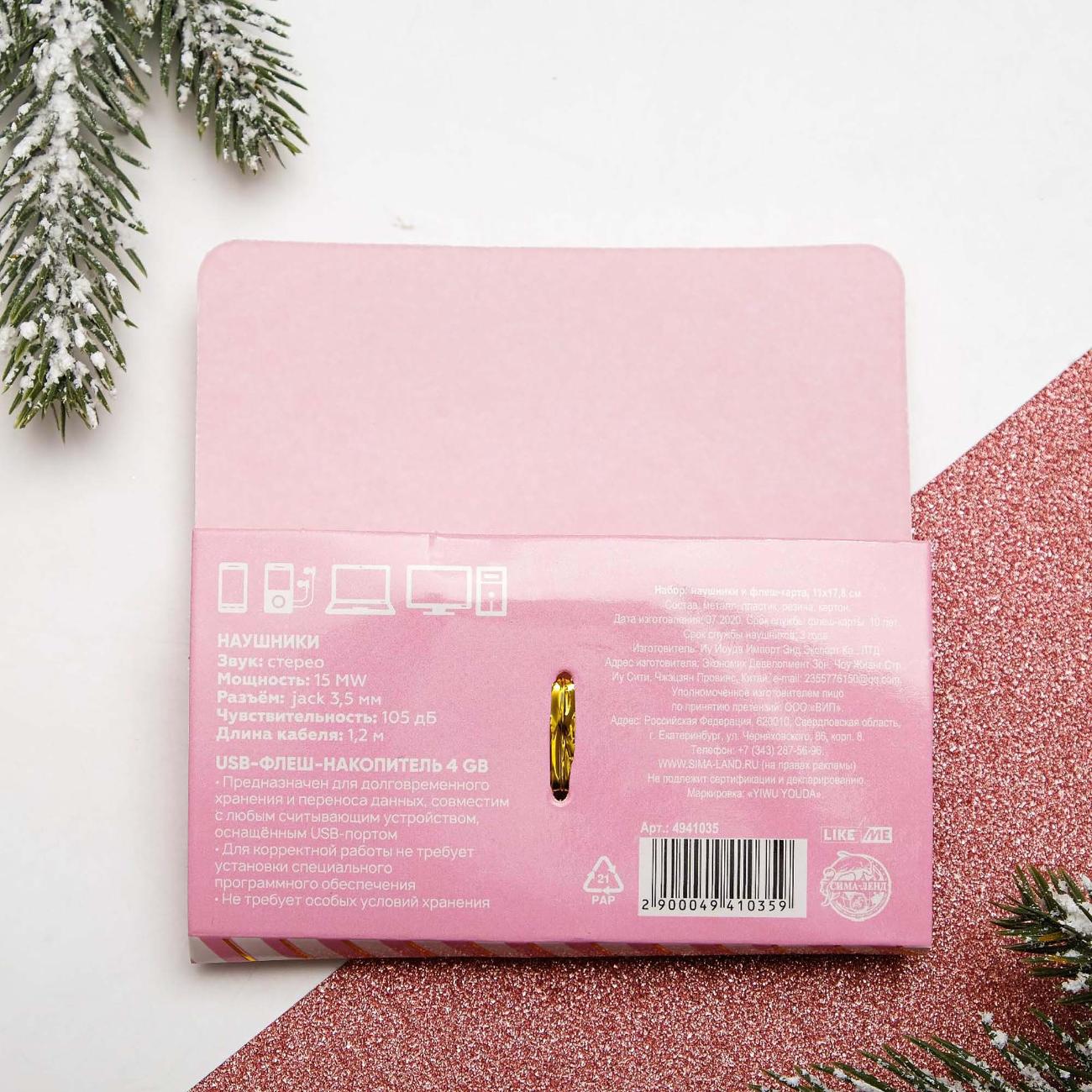 Флэш диск USB Like me Happy winter 4941035